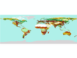 全球3种分辨率(0.25 °, 0.5 °和1 °)国际卫星陆地表面气候学(ISLSCP)倡议Ⅱ土地覆盖数据（IGBP和SiB分类方案，1992-1993)