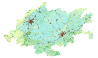 中国成渝地区30m GlobeLand30土地覆盖数据集（2000，2010，2020）