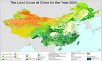 中国1km欧盟土地覆盖数据(2000)