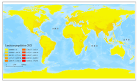 全球1km LandScan 人口数据集 (2000-2021)